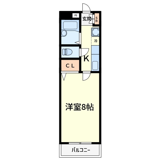 【間取り】 | アビタシオン奈佐原A棟