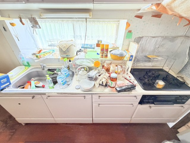 稲敷市蒲ヶ山中古物件のキッチン