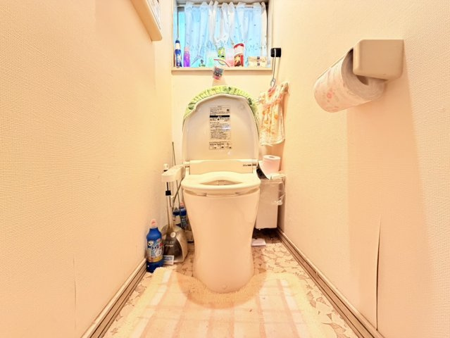 稲敷市蒲ヶ山中古物件のトイレ