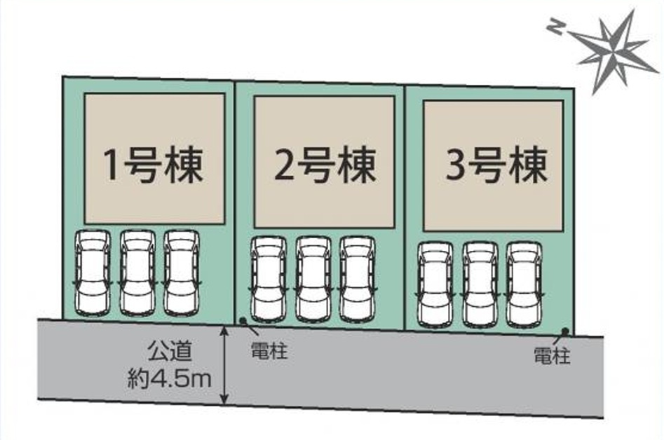 【仲介手数料無料】狭山市水野　新築戸建　全３棟　１号棟　