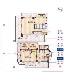 マンションセントポールの間取り