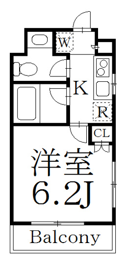【間取り】 | パティオ中野