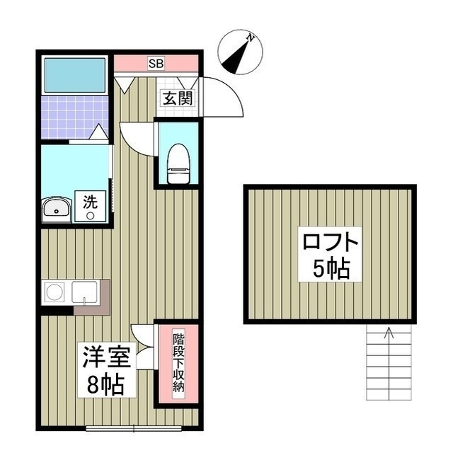 壱番館の間取り
