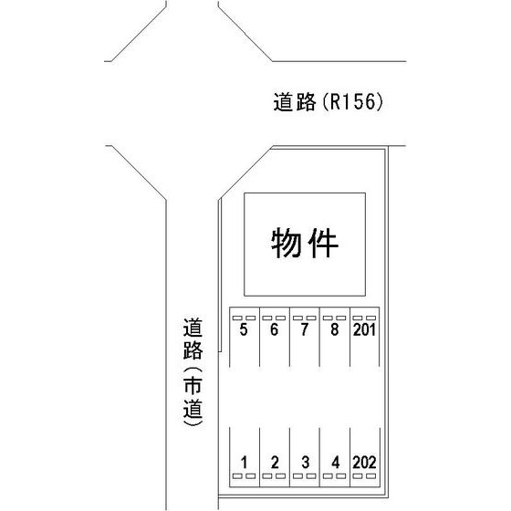 岐阜市日野南７丁目のアパートの外観
