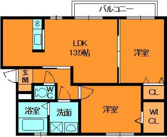 ヒルパストラル2の間取り