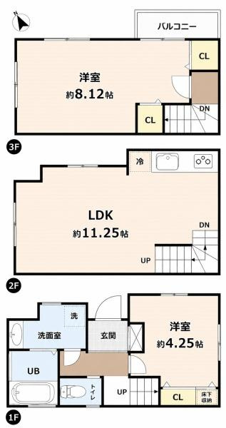 横浜市鶴見区岸谷４丁目の中古一戸建の間取り|生麦駅から平坦な道で徒歩5分の非常に便利な立地です♪
是非一度現地までお越しください！