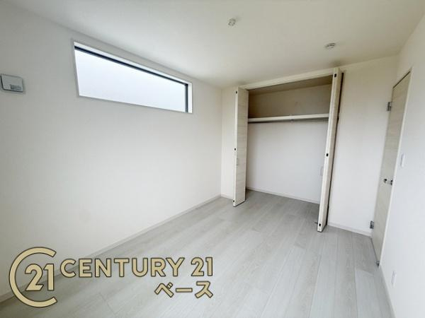 リーブルガーデン東九条町 １号棟 ／新築一戸建の洋室|■収納スペースがあり、お荷物の多いご家族でも大丈夫です！