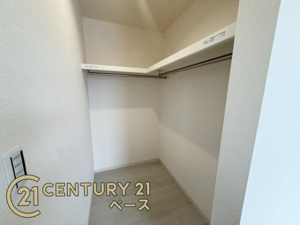 リーブルガーデン東九条町 １号棟 ／新築一戸建の収納|■たっぷり収納できるウォークインクローゼットがございます！