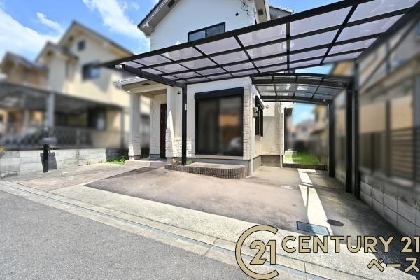 大和郡山市矢田山町　一戸建の駐車場|■現地撮影写真■