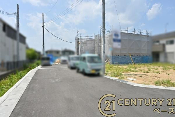 リーブルガーデン東九条町 ２号棟 ／新築一戸建の前面道路含む現地写真|■現地撮影写真■