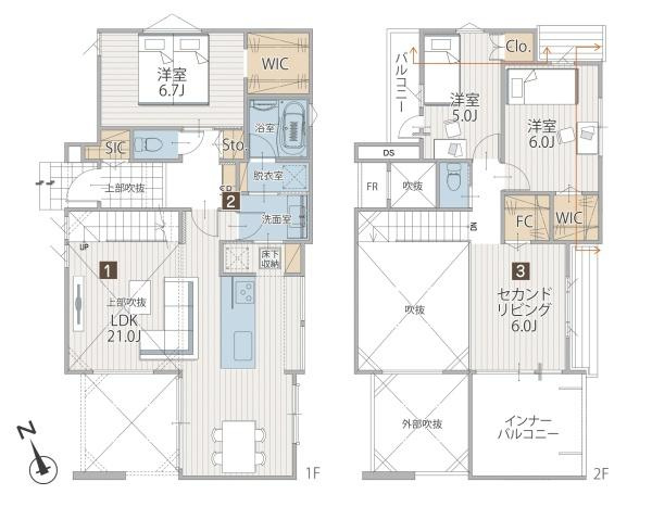 横浜市旭区中沢３丁目の新築一戸建