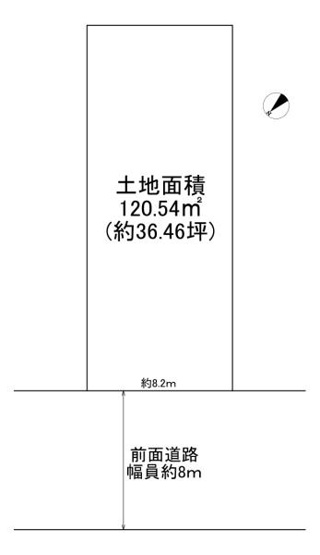 【土地図】 | 大阪市旭区赤川3丁目　売土地