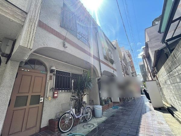 【前面道路含む現地写真】 | 大阪市都島区都島中通3丁目　中古テラスハウス