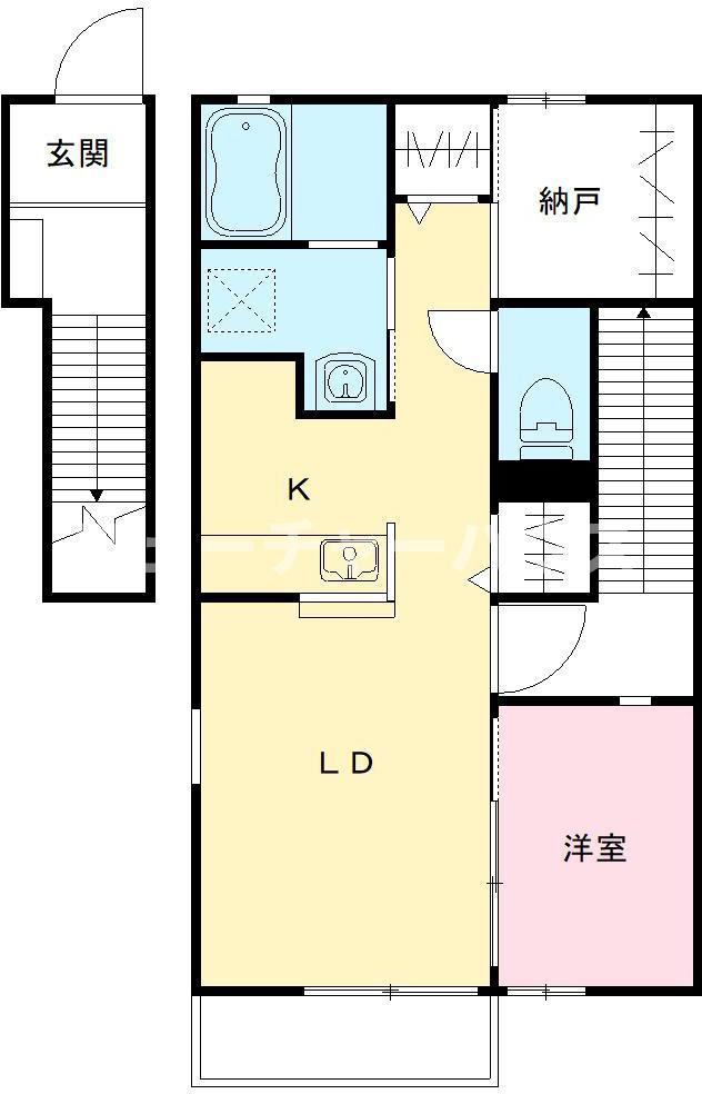 ハーベスト柵町の間取り
