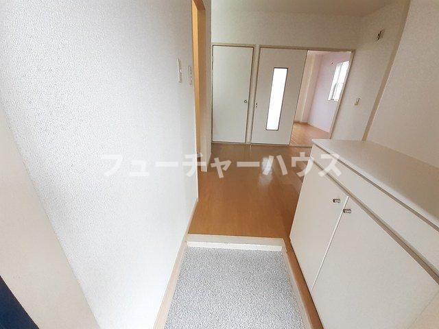 エスタシオンⅠの玄関|落ち着いた玄関です