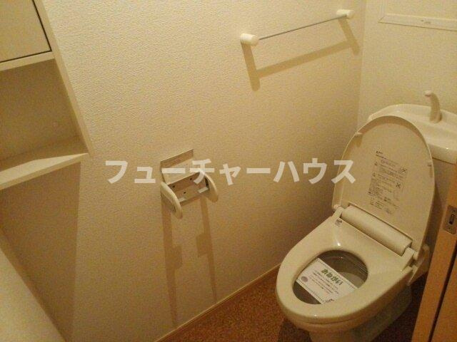 サニー　ＫⅡのトイレ|落ち着いたトイレです