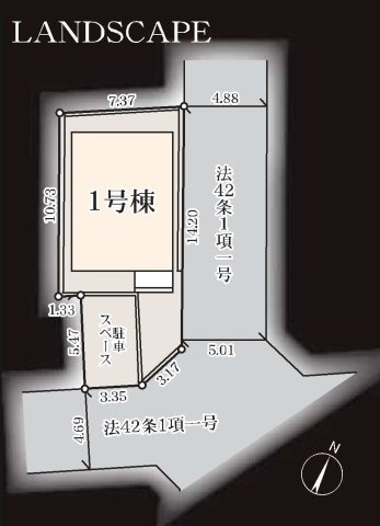 【横浜市保土ケ谷区川島町719-25新築戸建て】★仲介手数料無料★（川島小学校・西谷中学校）の区画図