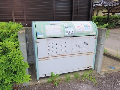 レオパレスフローリッシュのその他|敷地内にゴミ庫が設置されておりゴミ捨てに便利です