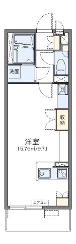 レオネクスト中川Ⅲの間取り|代表的な間取のため実際の間取とは異なる場合があります