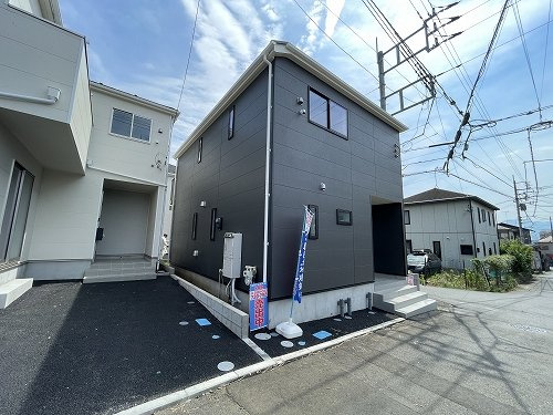 【仲介手数料０円】座間市入谷西第4　新築一戸建て　3号棟　全4棟の外観|3号棟　座間市入谷西第4　新築一戸建て　全4棟