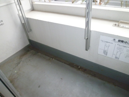 雷門江戸マンションのバルコニー