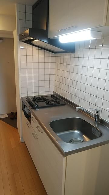 雷門江戸マンションのキッチン