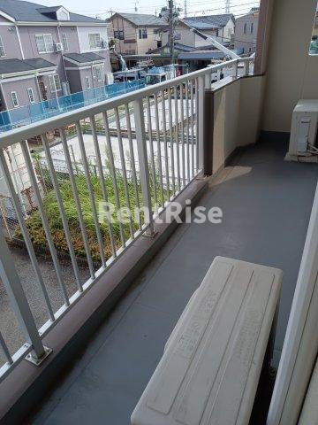 江南市飛高町泉の賃貸マンションのバルコニー