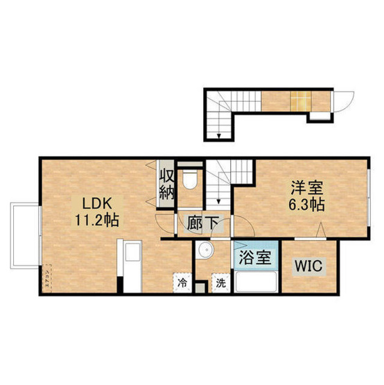 【間取り】 | クラージュC