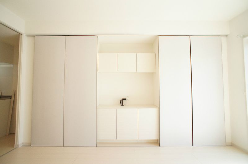 鎌倉市岡本２丁目の賃貸マンションの居間・リビング