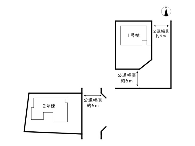 【区画図】 | 姫路市余部区下余部／全2棟