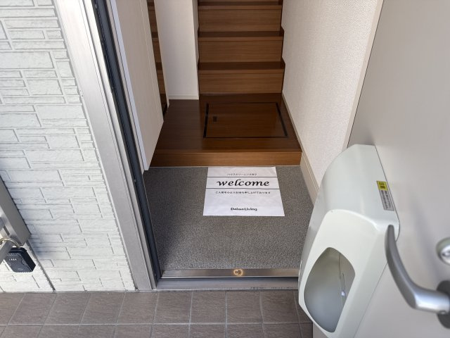 クラージュＫＳの玄関
