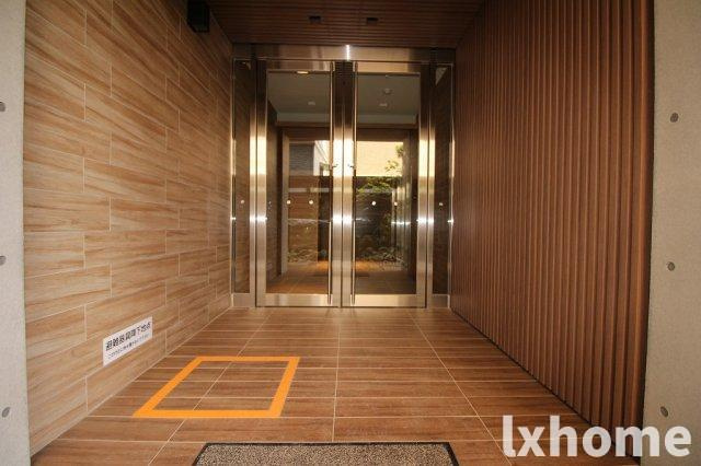 山崎マンション15のエントランス|清潔なエントランスです