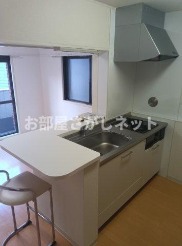 キャッスルパレス新宿ウエスト【おとり物件なし】#学生・社会人にオススメ！初期費用分割払いOK！のキッチン