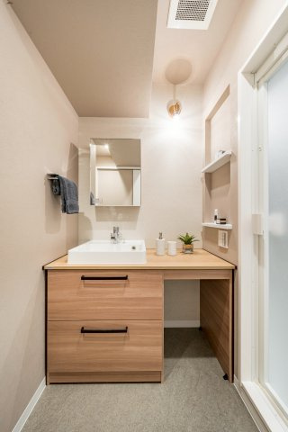 【独立洗面台】 | 朝日白金台マンション