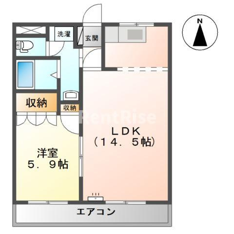 Ｂelle Ciel（ベル シエル）の間取り