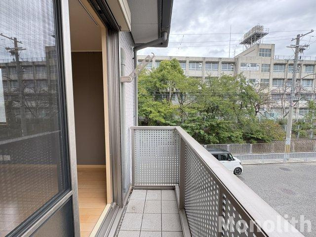 ベルエール深井のバルコニー