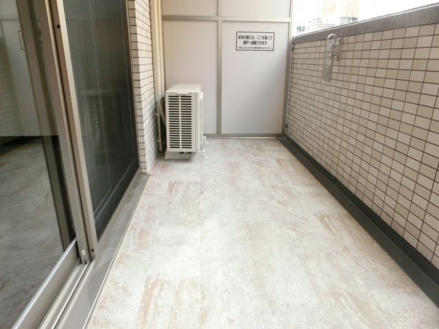 エスレジデンス淀屋橋のバルコニー|バルコニー付きです