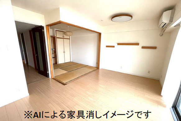 【居間・リビング】 | メゾンドール寺田町 | 【LDK：約11.5帖】