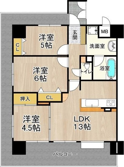 【間取り】 | フェニックス堺東