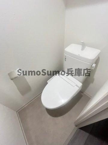 プレサンス神戸セレスティアのトイレ|コンパクトで使いやすいトイレです
