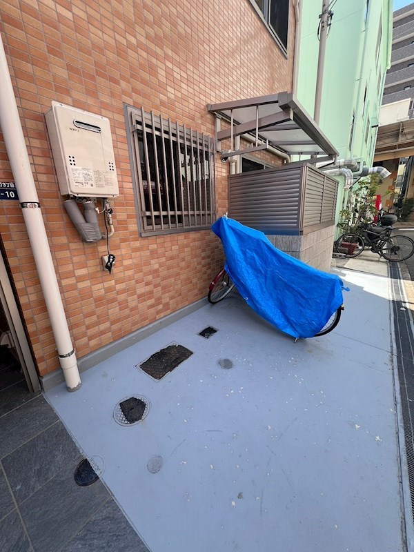 中天マンションの外観