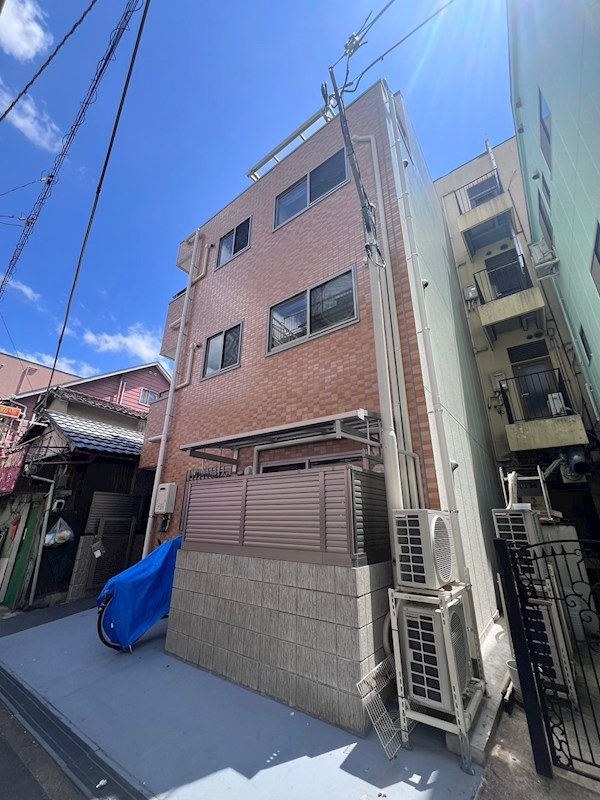 中天マンションの外観