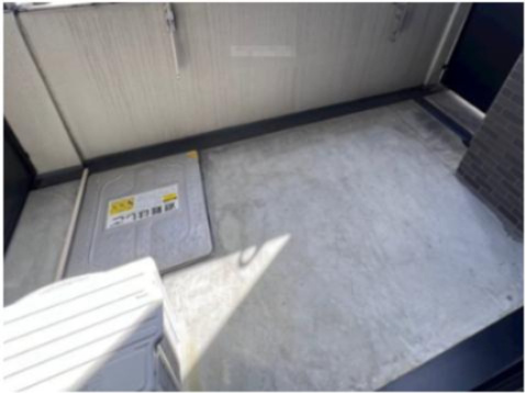 セイワパレス玉造駅前のバルコニー