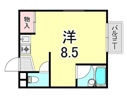 ラムールイワヤの間取り
