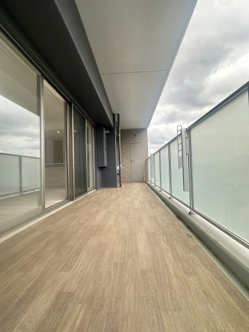 S-RESIDENCE愛宕SOUTHのバルコニー
