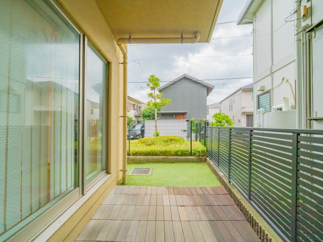 アーバンビュー湘南辻堂サウスヴィラの庭|お庭の付いた物件です
