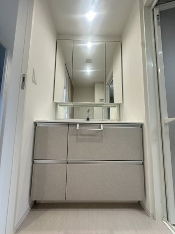 S-RESIDENCE愛宕SOUTHの独立洗面台