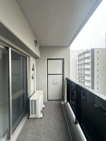 アーバネックス東梅田のバルコニー