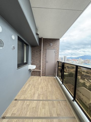 S-RESIDENCE愛宕SOUTHのバルコニー