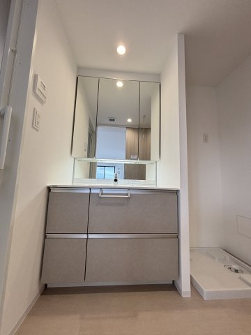 S-RESIDENCE愛宕SOUTHの独立洗面台
